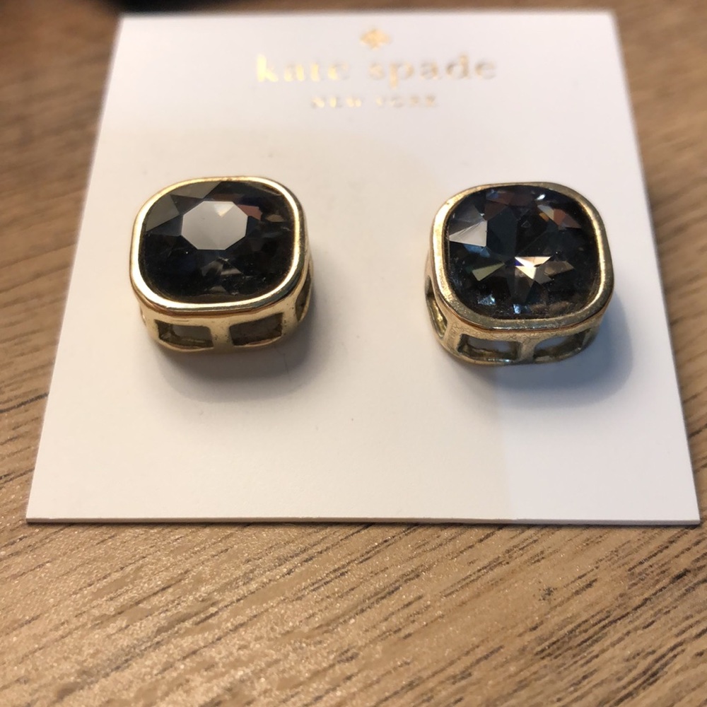 KATE SPADE Square Glass Earrings - Picture 2 of 6
